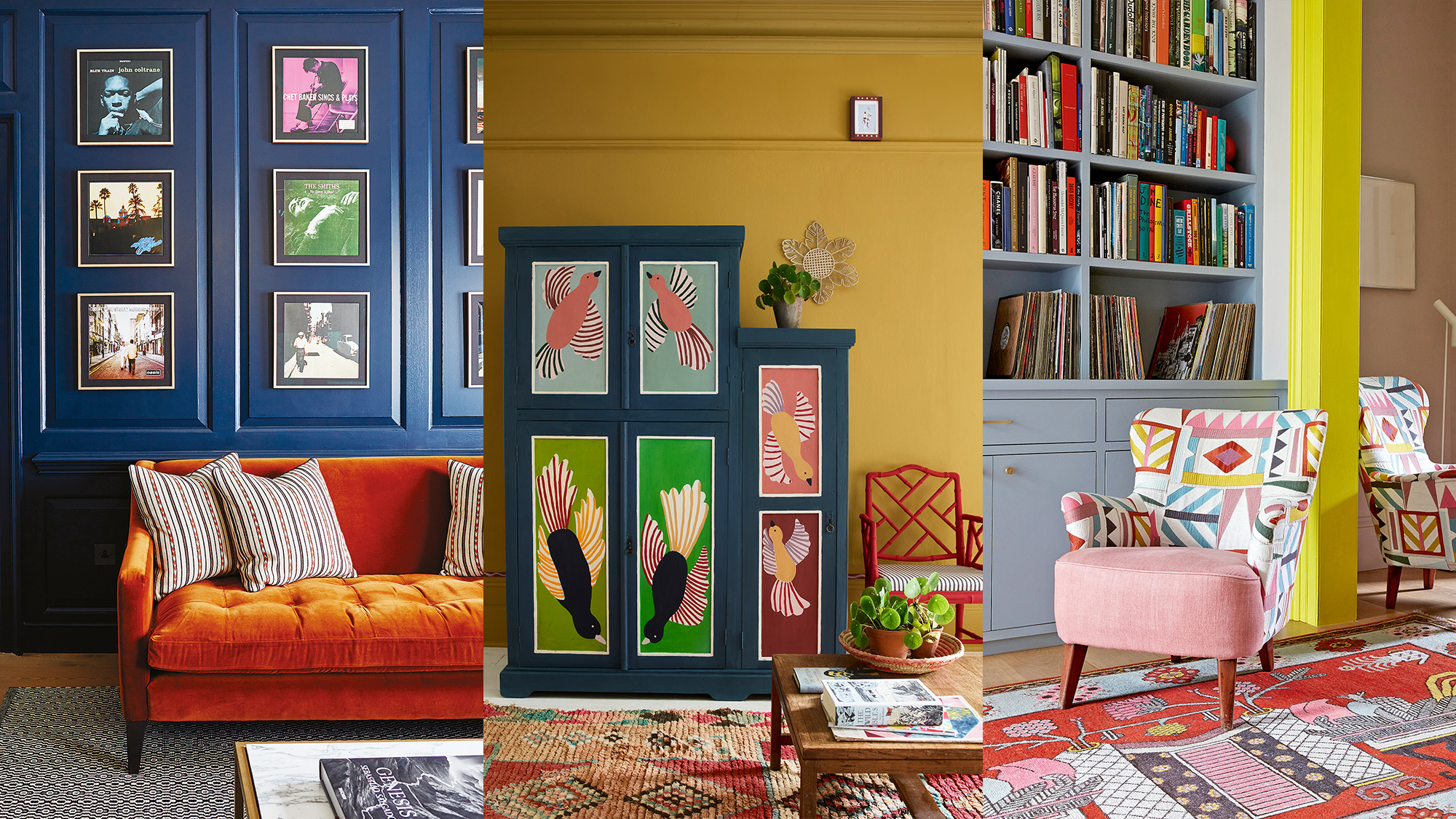 Vibrant Colour Blocking for a Fun and Energetic Space